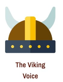 The Viking Voice Logo- Click to access the Viking Voice webpage.